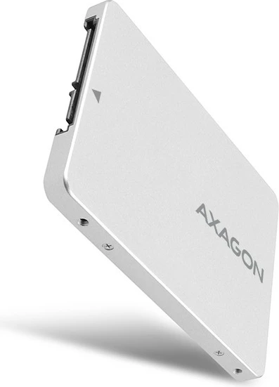 Notranje računalniško ohišje za SSD M.2 SATA, 2,5", AXAGON RSS-M2SD, srebrno