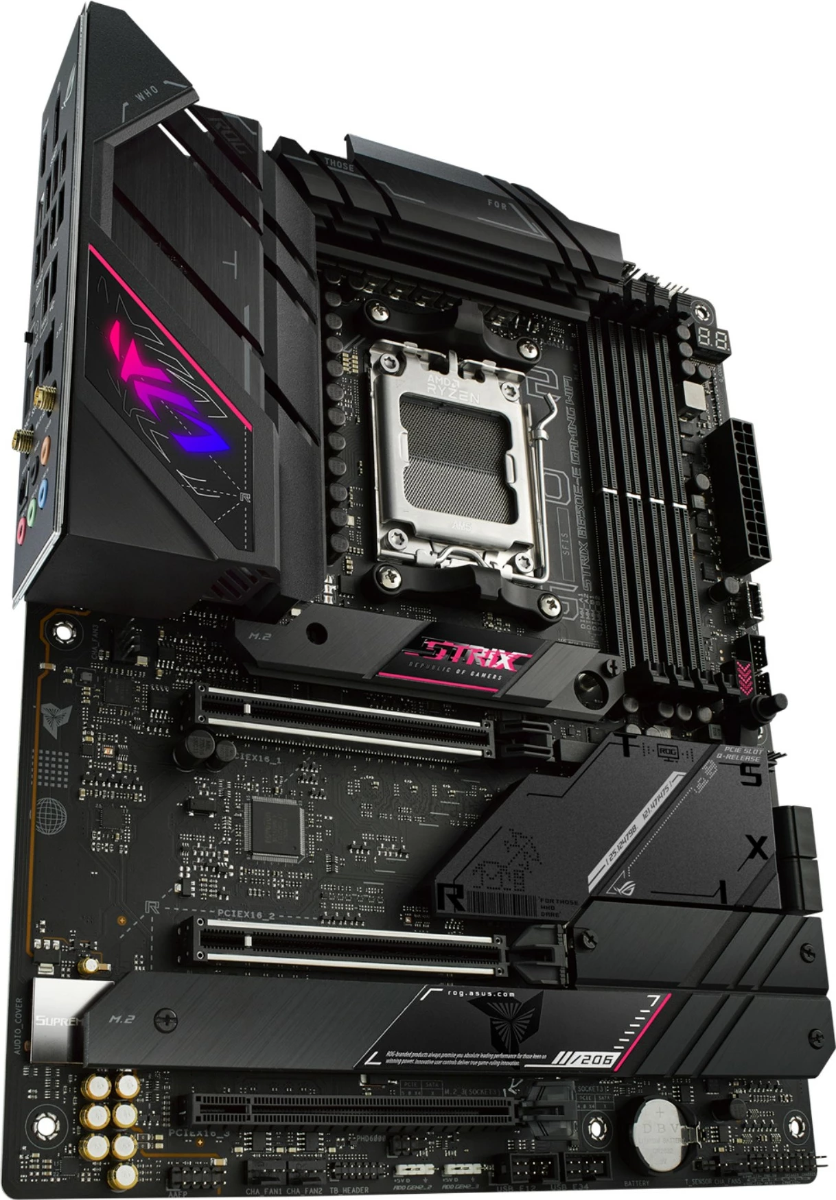 Matična plošča ASUS ROG STRIX B650E-E GAMING WIFI, Socket AM5, DDR5-SDRAM, 128 GB