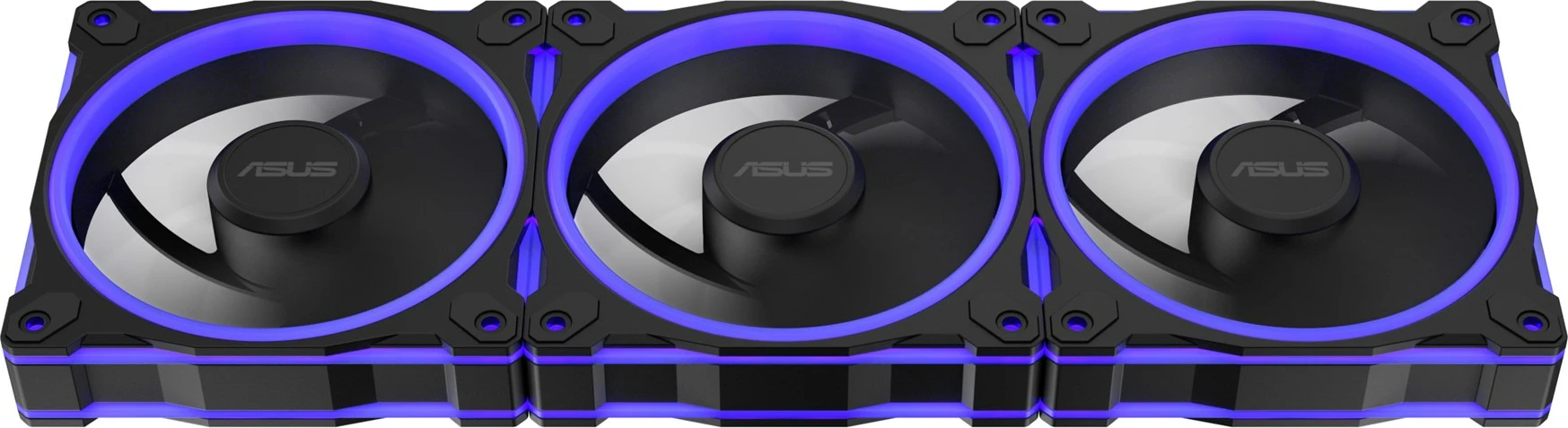 Ventilatorji za ohišje računalnika ASUS Prime MR120 ARGB, 12 cm, 3 kos, črn