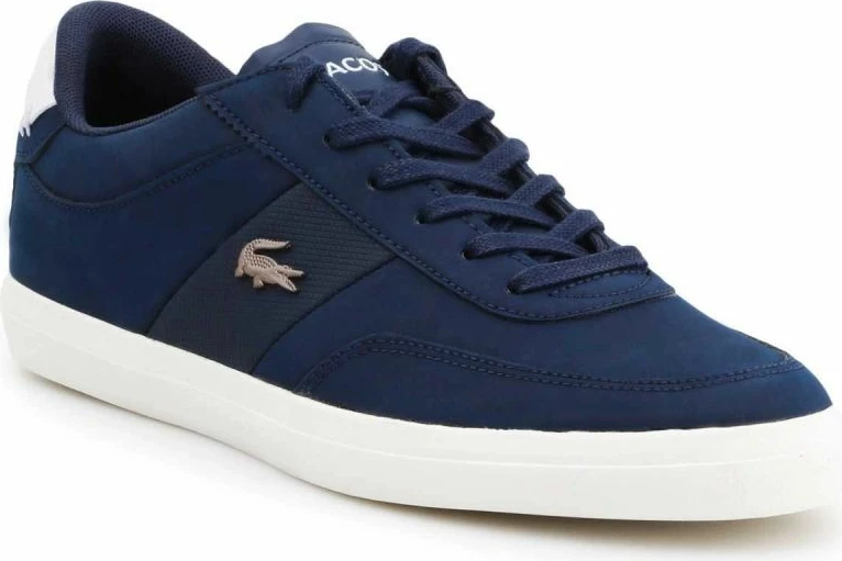 Lifestyle čevlji Lacoste za moške, modri