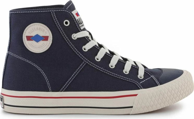 Visoke uniseks superge Palladium Palla Louvel 77361-425-M, temno modre