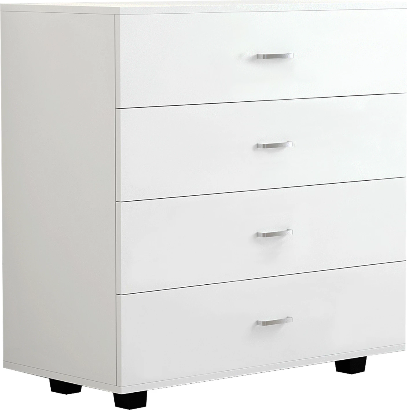 FH8996.03 omara s 4 predali, bela, melamin, 80x40x83H