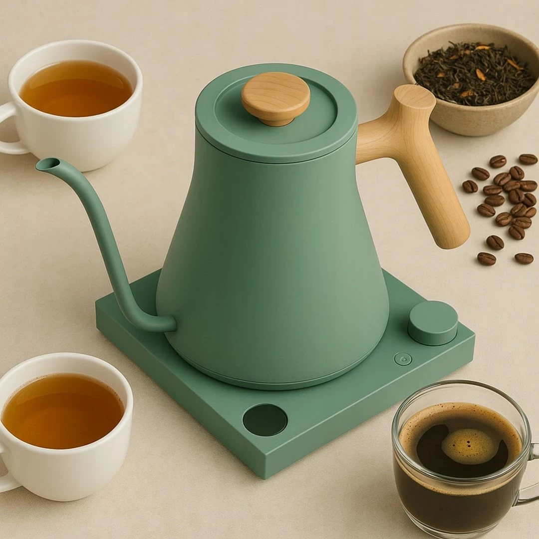 Električni ibrik 0,9 L Fellow Stagg EKG Pro, zelen