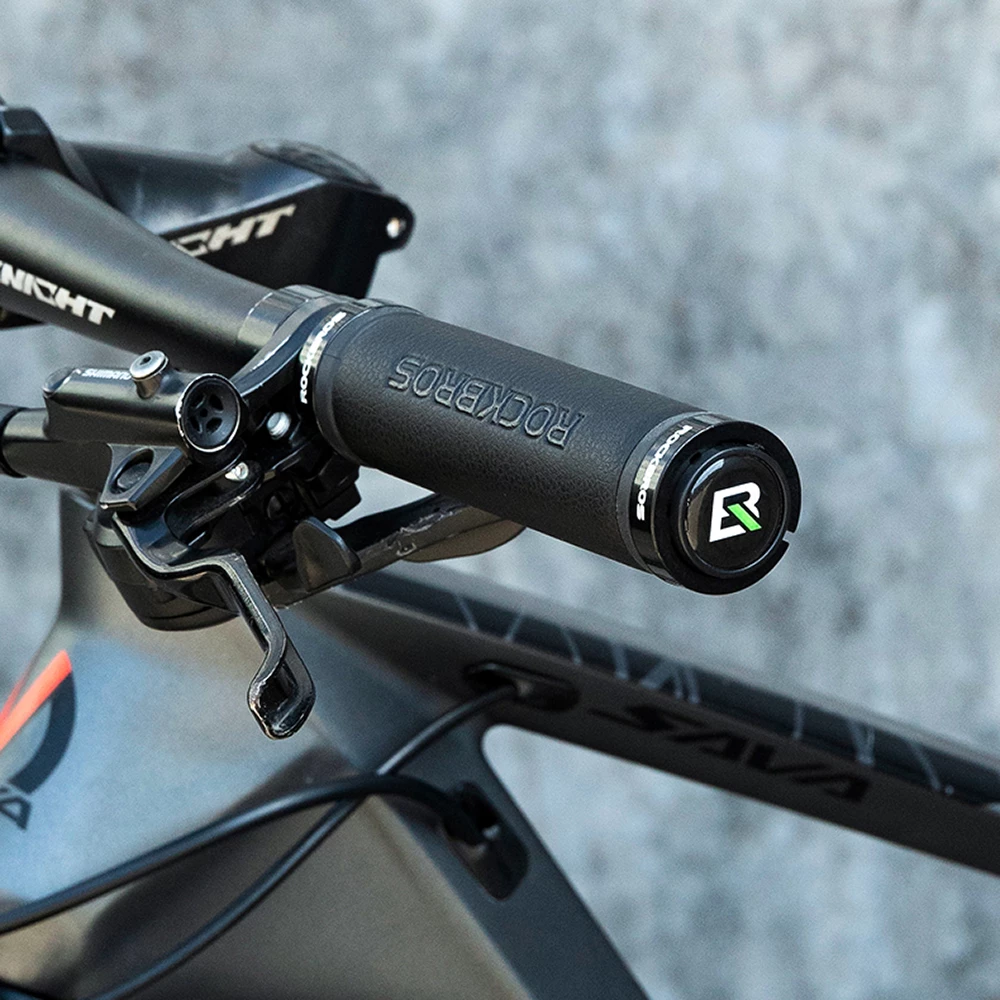 Ročaji krmila iz mikrovlaken, Rockbros 40210003001, črni