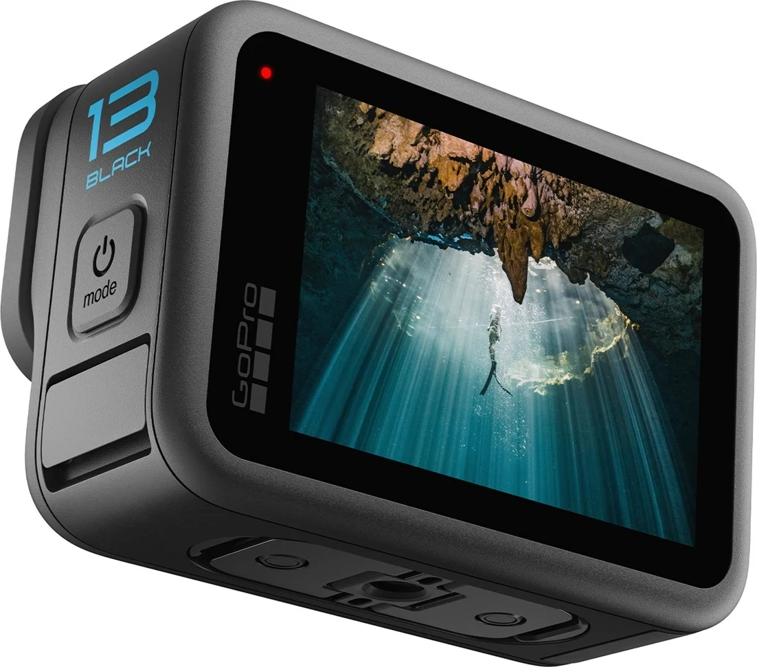 Akcijska kamera GoPro HERO13 BLACK, 27,6 MP, 5.3K Ultra HD, črna