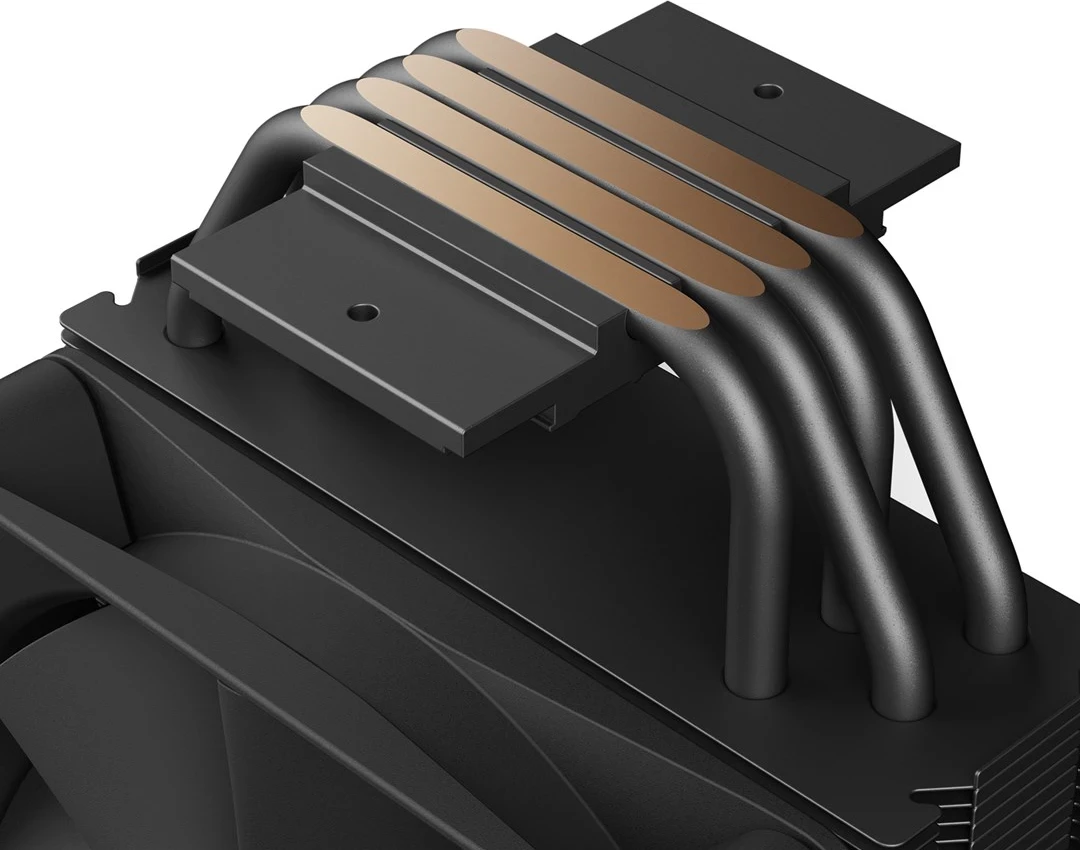 Procesorski hladilnik NZXT T120 RGB, 12 cm, črn