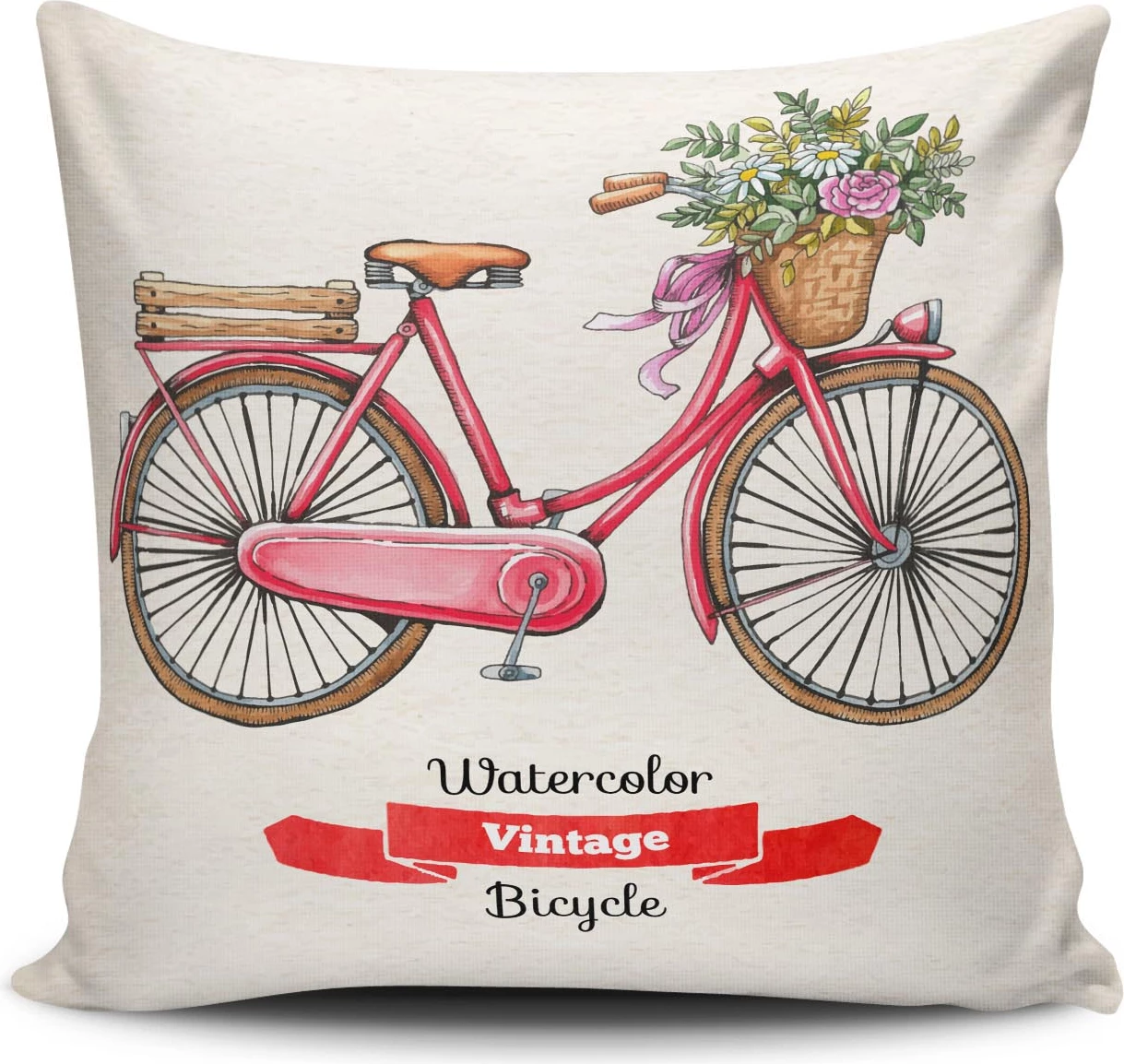 Dekorativna blazina Aberto Design NKRLNT-354, večbarvna, 43x43 cm