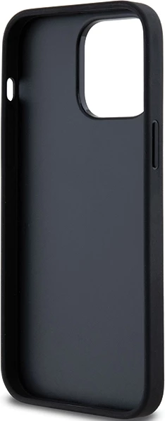 Ovitek za telefon Mono Stripe & Metal Logo DKNY za iPhone 14 Pro, črn