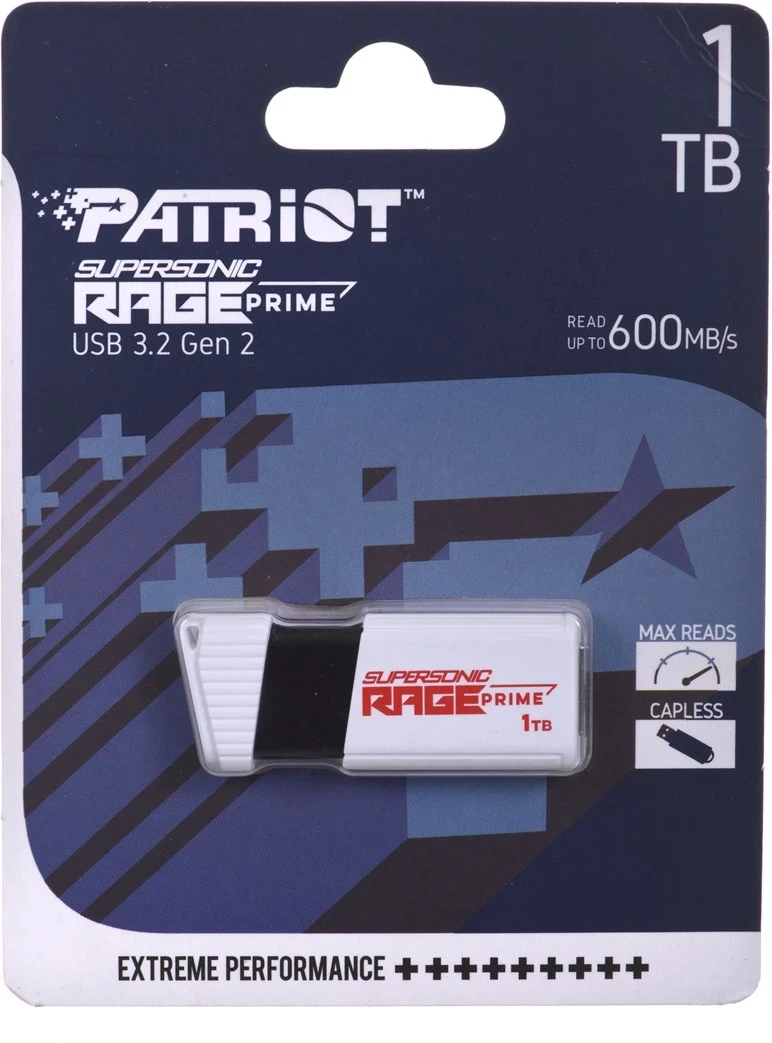 Zunanji pogon Patriot Rage Prime, 1 TB, 600 MB/s, USB 3.2, 8K