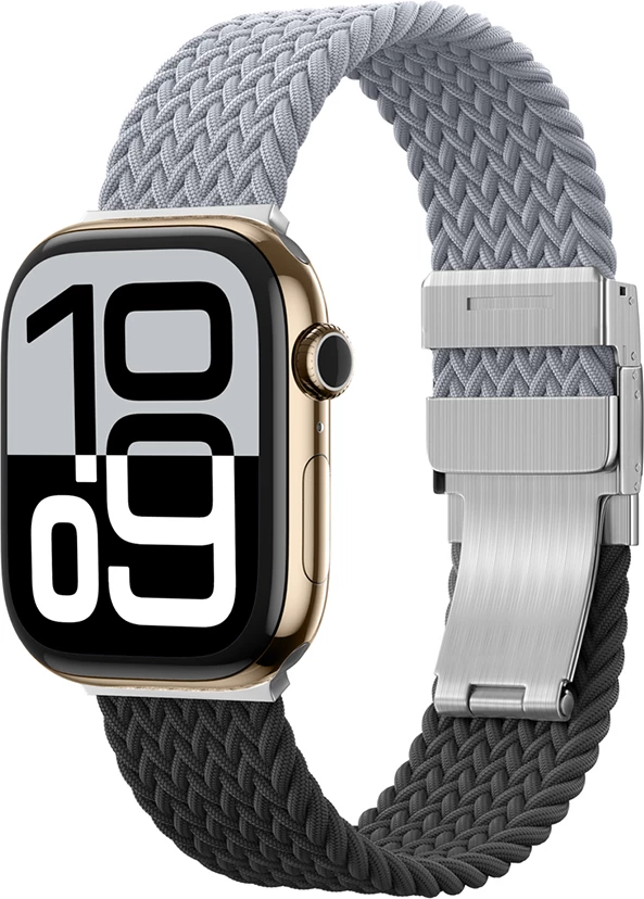 Set dveh paščkov Blend Band za Apple Watch 45/46/49 mm, AmazingThing, siv-črn/siv