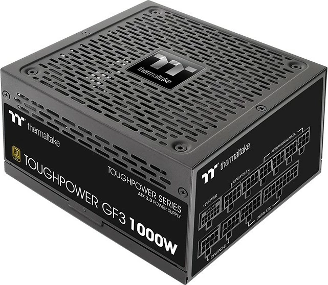 Močnan modularen napajalnik 1000W, 80 PLUS Gold, črn Thermaltake Toughpower GF3