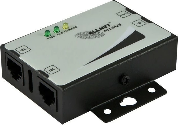 Števec ALLNET 98824, CE, RoHS, črn