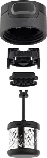 Infuzer za čaj Kambukka Tea Catcher International, črn