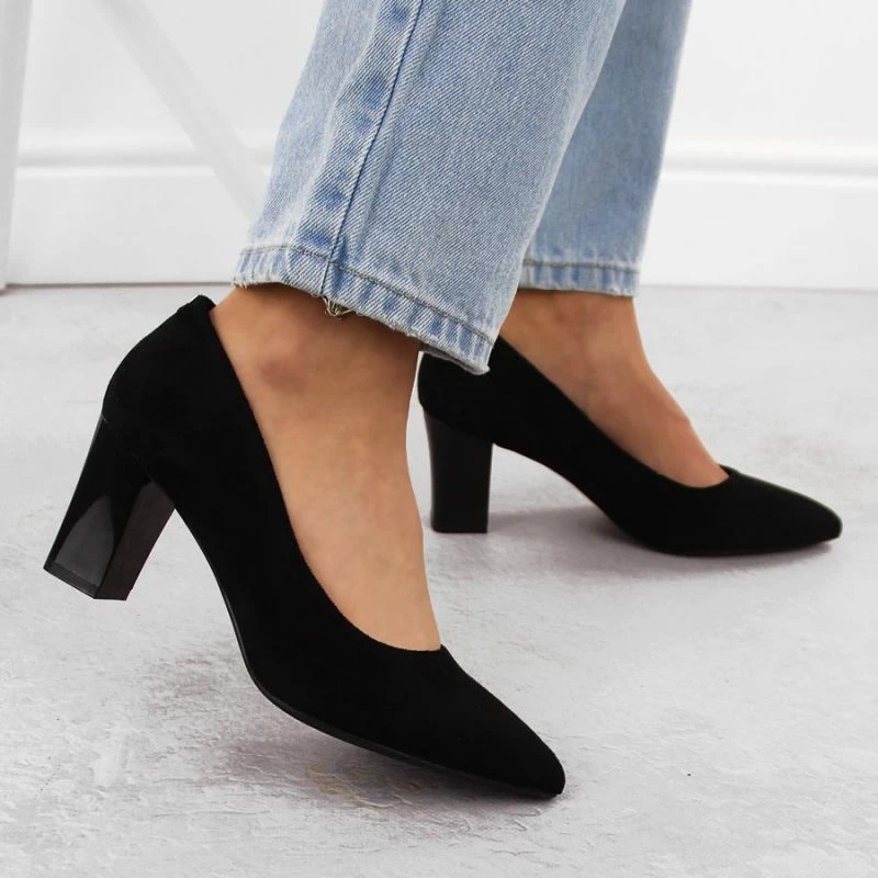 Elegantne ženske čevlje Sergio Leone, črni