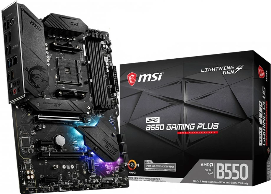 Matična plošča MSI MPG B550 GAMING PLUS, AMD B550