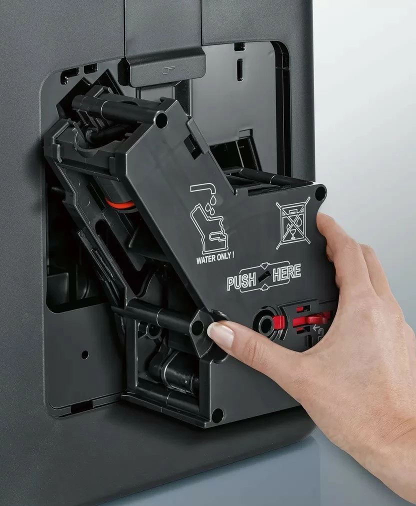 Avtomatski kavni aparat Siemens TE654319RW, 1,7 L, črn