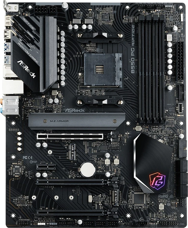 Plošča Asrock B550 PG Riptide, Socket AM4, ATX