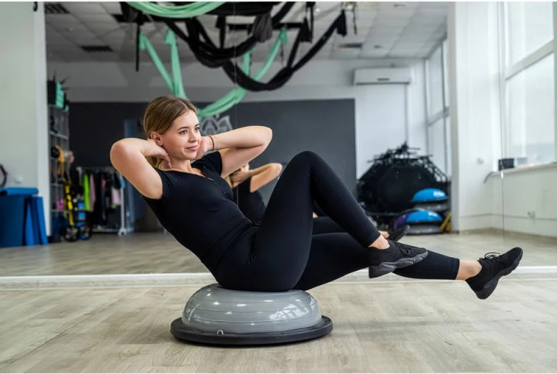 Vadbeno ravnotežna platforma SMJ, unisex, modra