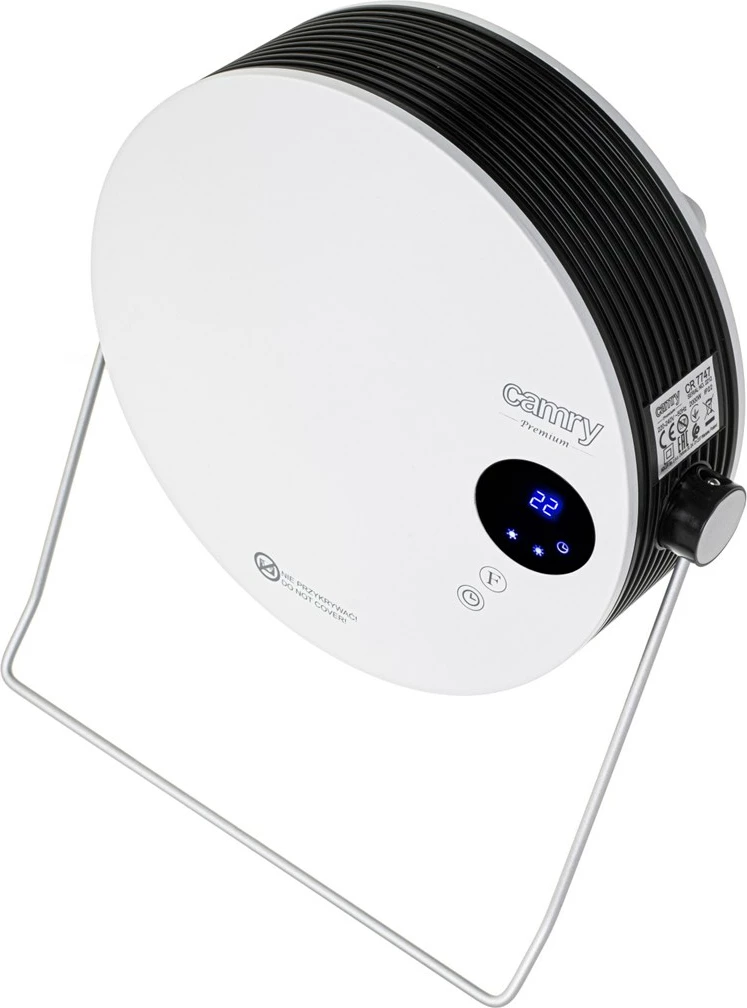 Kopalniški radiator CAMRY CR 7747, 2000 W, bel