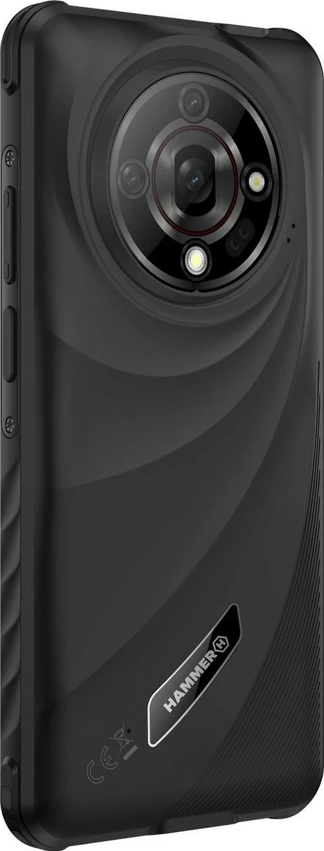 Robusten pametni telefon myPhone Hammer Iron 6 5G, 8/256GB, črn