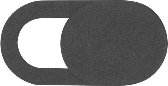 Pokrovček za kamero Natec Crayfish, 3-pack, črn