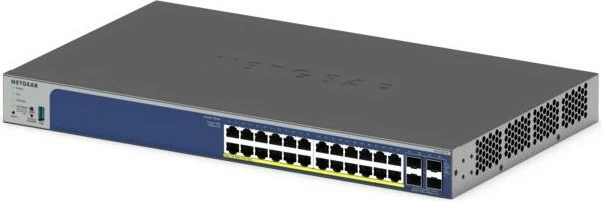 Preklopnik NETGEAR GS728TX, 24 x 10G, 4 x SFP+, PoE, za rack