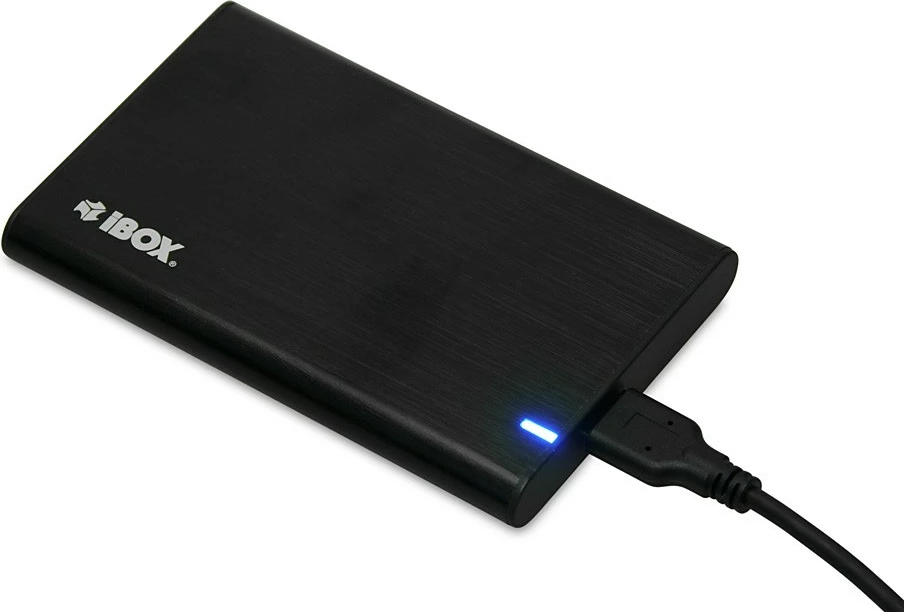 Zunanja ohišje za HDD/SSD 2,5", iBOX HD-05, USB 3.1, črno