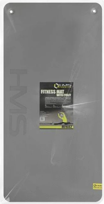 Tapison za fitnes z luknjami HMS Premium MFK02, sive-črne