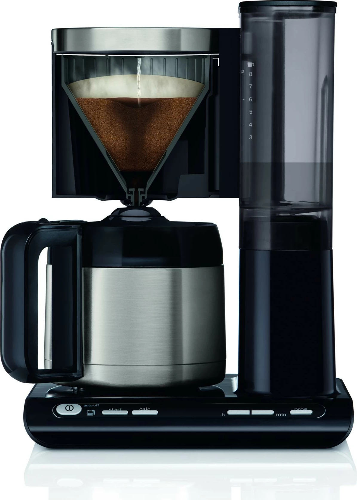 Kavni aparat 1,1 L, 1100 W, črn/inox Bosch TKA8A683