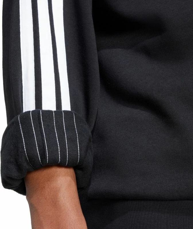 Pulover Essentials 3-Stripes, adidas JE6304, moški, črn