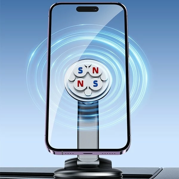 Magnetni avto nosilec AWEI X45, črn