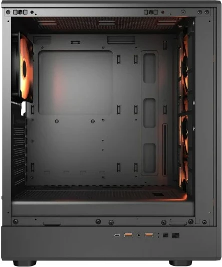 Računalniško ohišje Cougar Airface Pure PRO midi, ARGB, črn