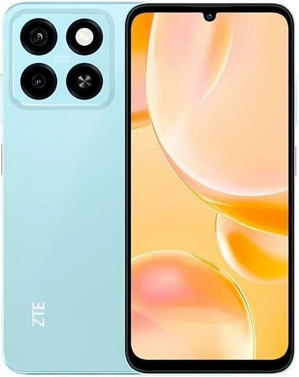 Pametni telefon ZTE Blade A55, 4 GB RAM, 128 GB, 6,75" Water Blue