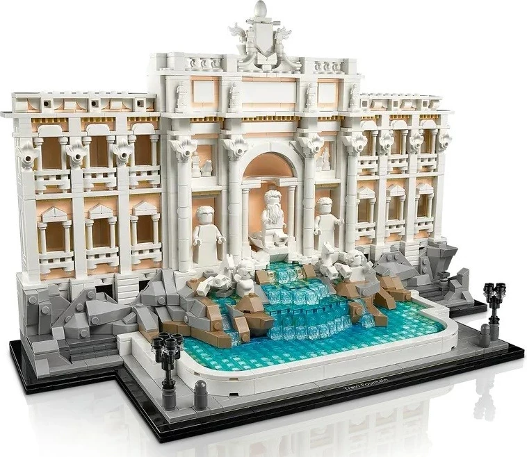 Model Fontane di Trevi Lego Architecture 21062