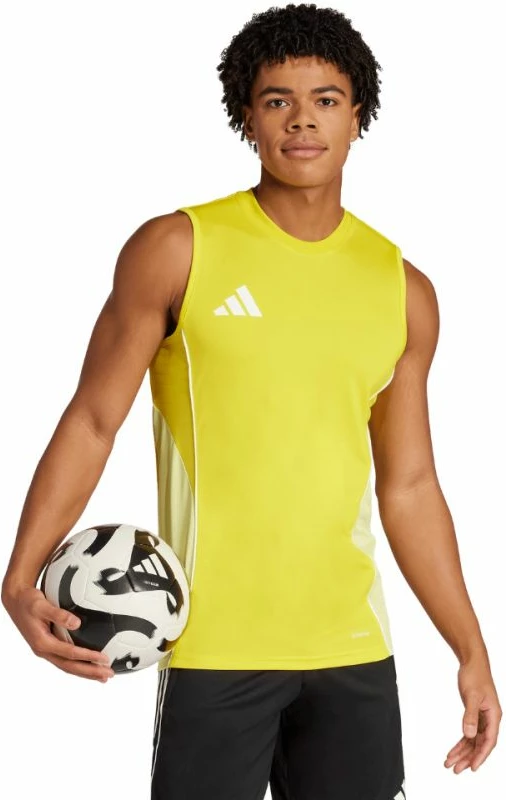 Brezrokavnik za moške adidas, rumen