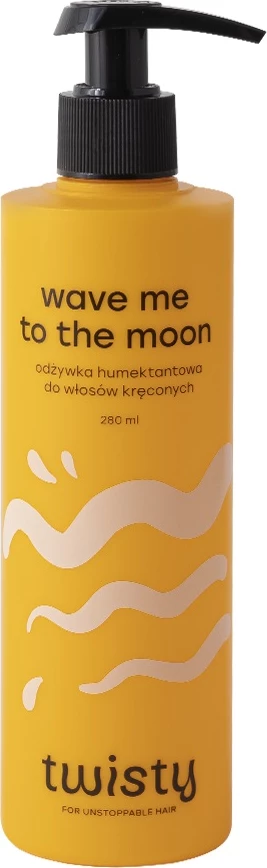 Hidratantni balzam za kodraste lase Me To The Moon Twisty Wave, 280 ml