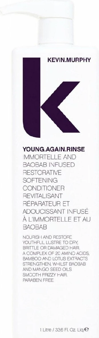 Regeneracijski in osvetljujoči balzam za lase Kevin Murphy Young Again Rinse 1000 ml