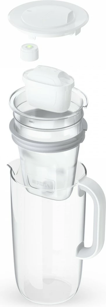 Vrč za filtriranje vode Brita Glass MAXTRA PRO Pure Performance, 2,5 L, siv