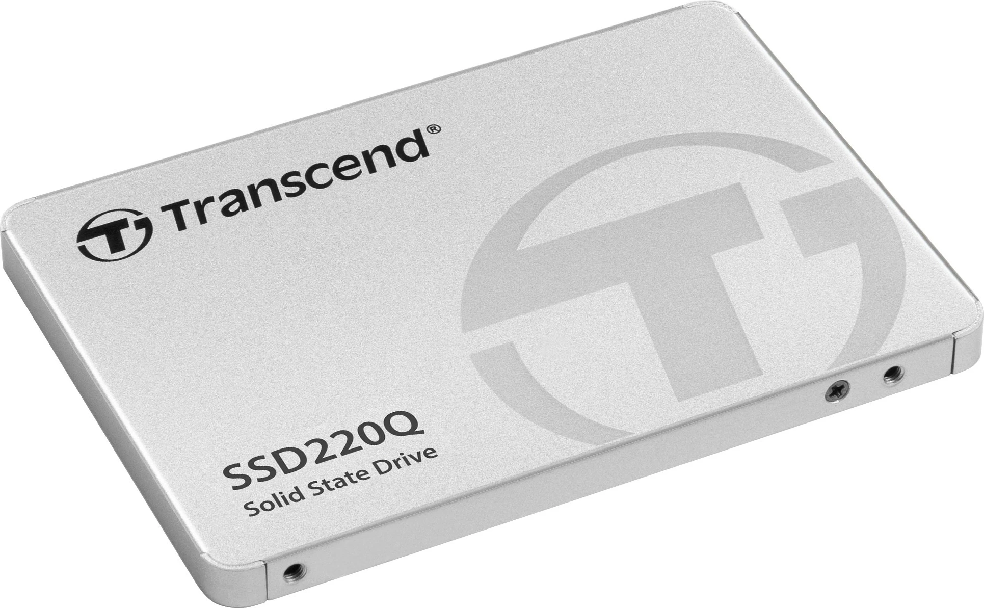 SSD 500GB Transcend SSD220Q, 2,5", 550 MB/s, sivi