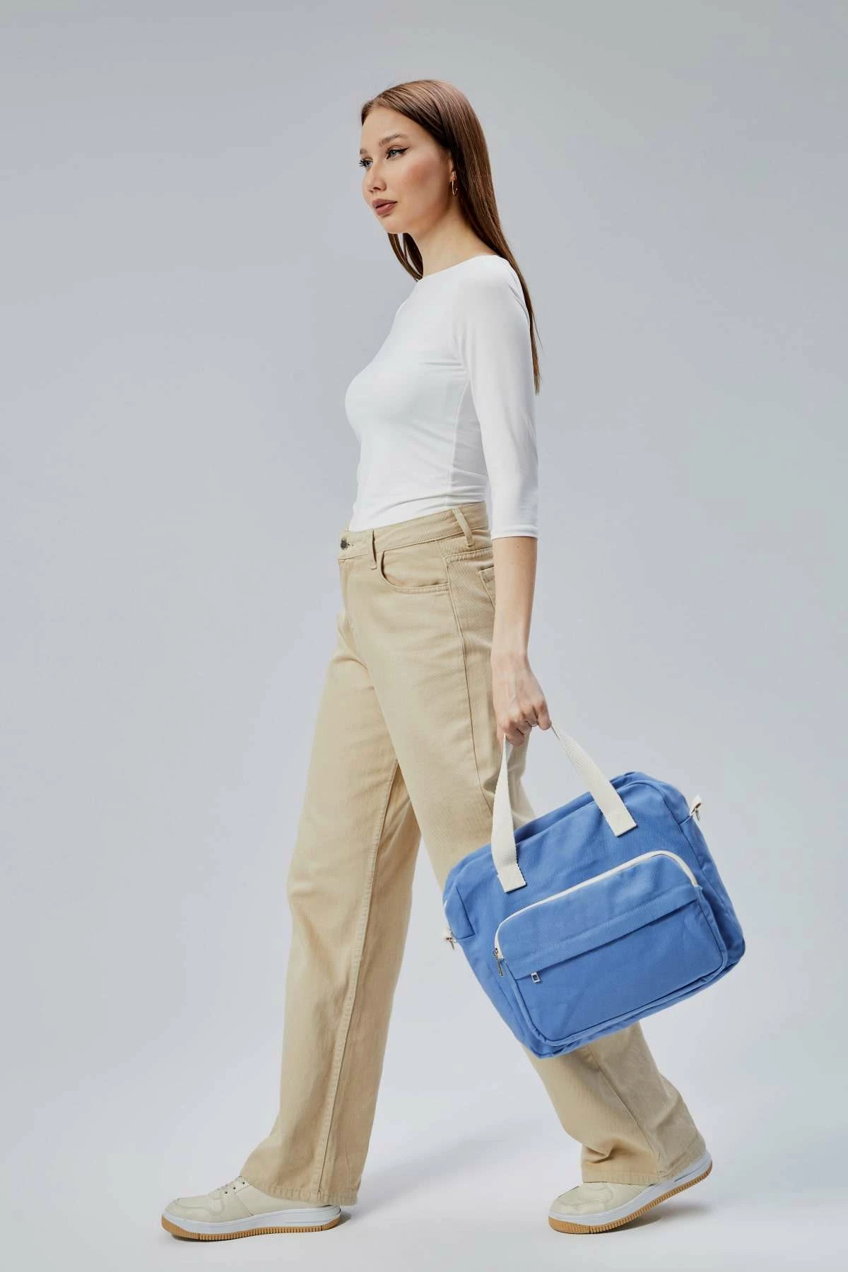 Tote torba modre barve, Zoozie Bags, 2388