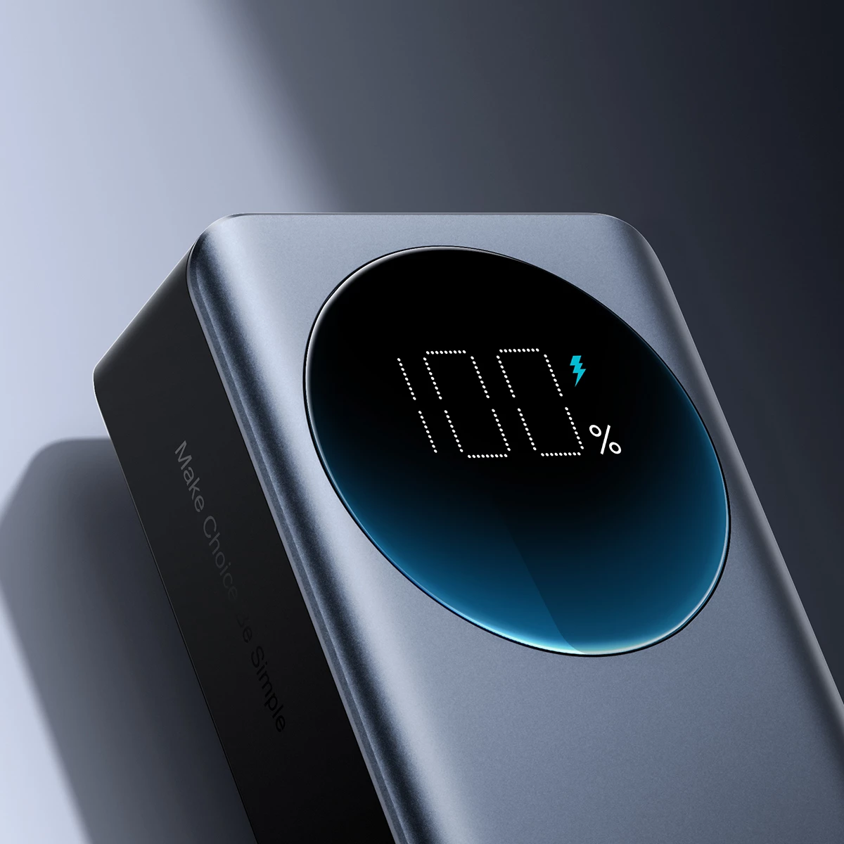 Power bank 30000mAh, 65W, z digitalnim zaslonom Joyroom JR-PBF05, črn