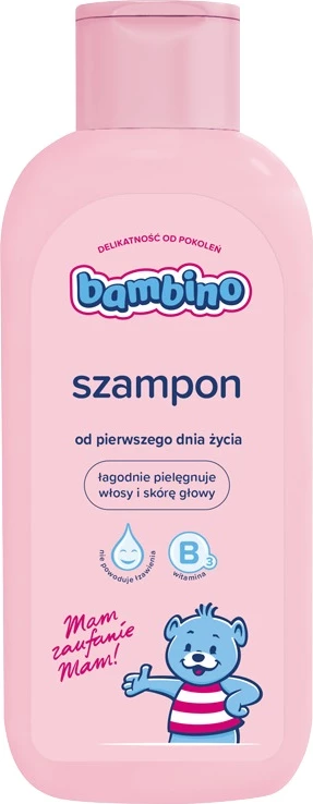 Šampon za otroke z vitaminom B3 Bambino, 400 ml