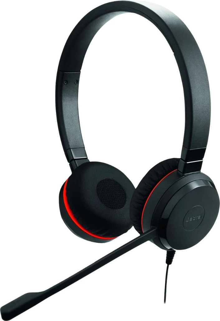Slušalke z mikrofonom, stereo, z žico, črne Jabra Evolve 20SE 4999-829-469