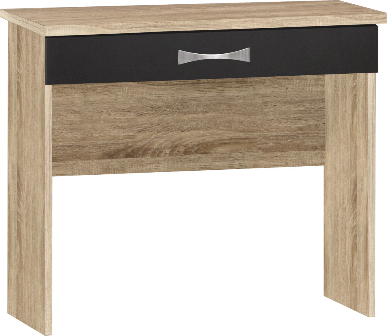 Soba toaletna miza s 1 predalom Sonama-Siva 80x40x76cm