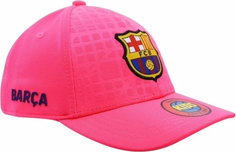 Otroška kapa FC Barcelona, rožnata