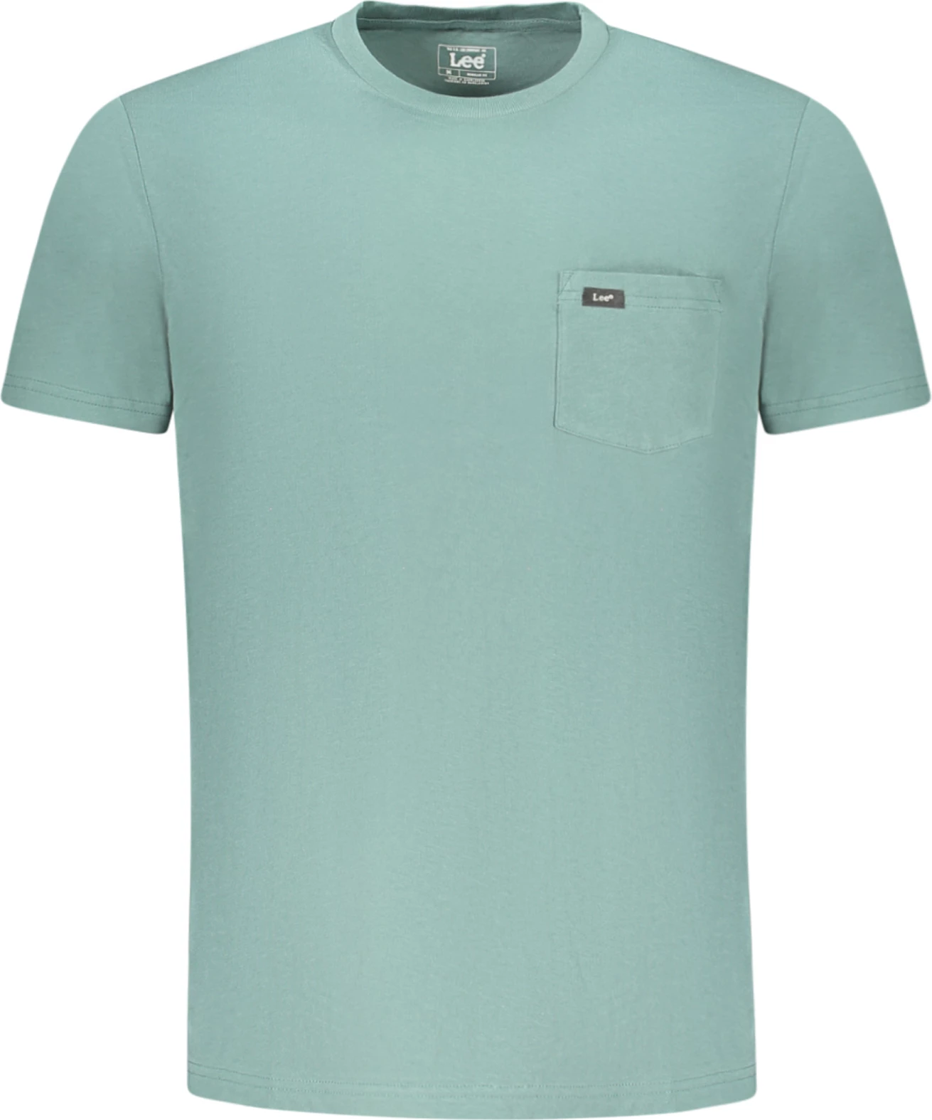 Majica za moške z kratkimi rokavi, LEE, zelena