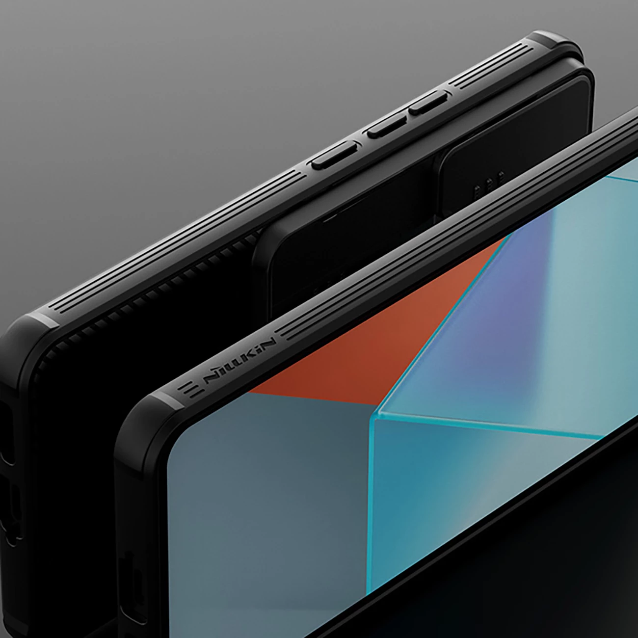 Ovitek za telefon Nillkin CamShield Pro za Xiaomi Redmi Note 13 Pro 5G / Poco X6 5G, črn