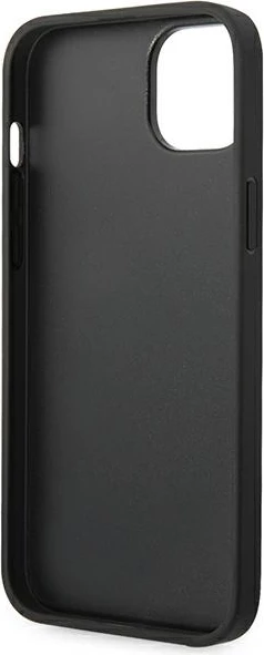 Ovitek za telefon Monogram Stripe, Karl Lagerfeld KLHCP14SPGKLSKN za iPhone 14 6,1", trdo ohišje, zelen