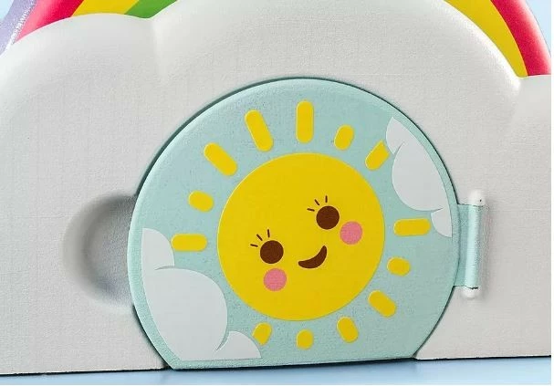 Igralni set Playmobil 1-2-3 Hiša oblakov Mickey in Minnie, 16 kosov, večbarven