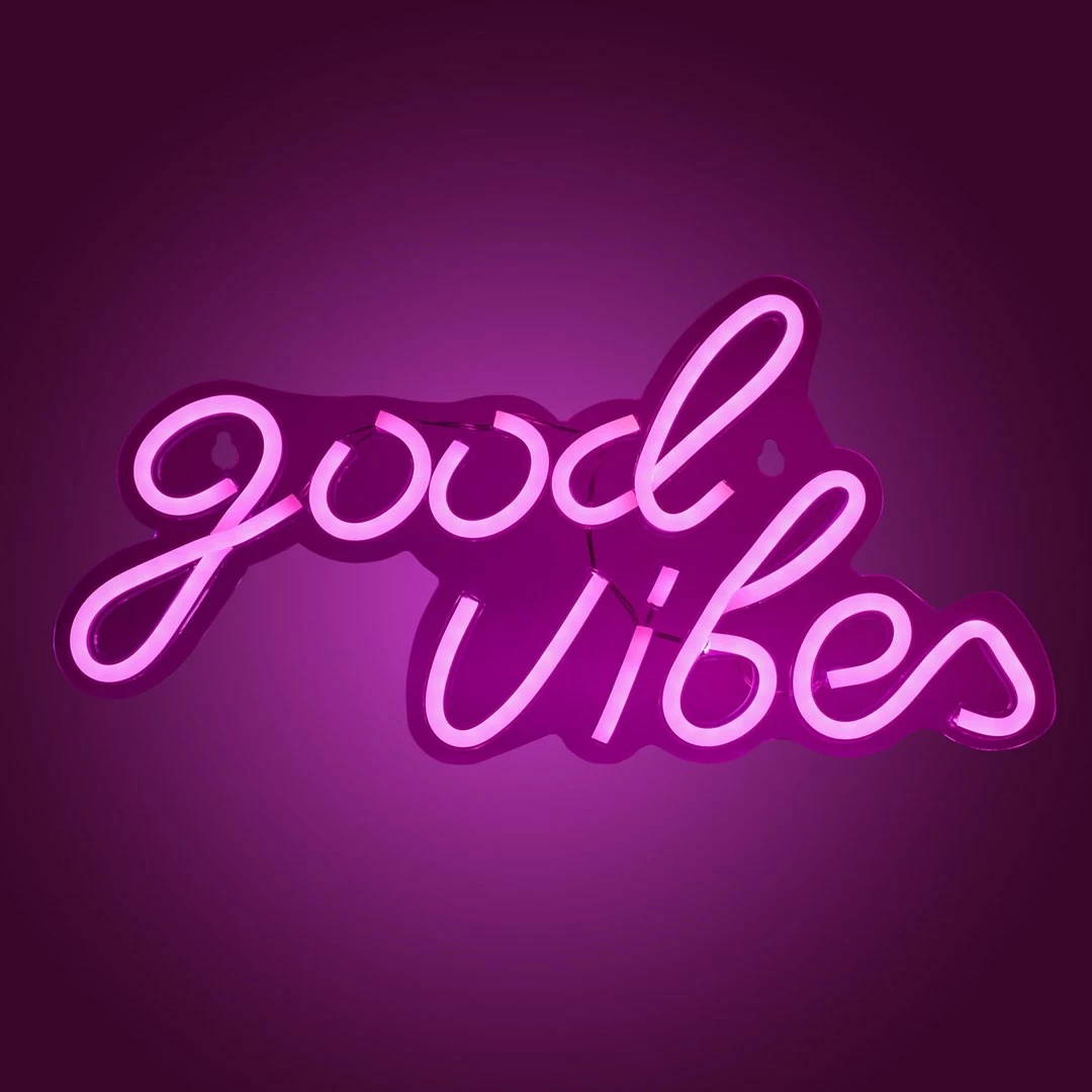 LED napis Activejet AJE-NEON VIBES, večbarven